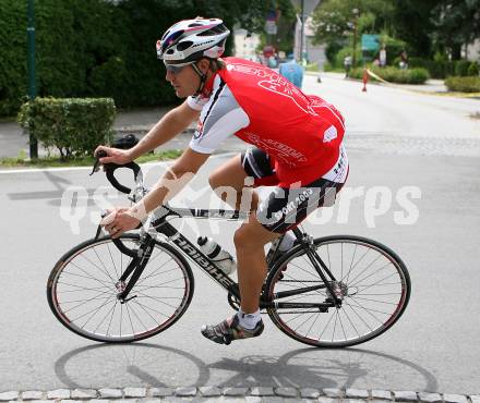 Radfahren. Extremradsport. Le Tour Ultime. Tour de France. Valentin Zeller (Oesterreich). Klopein, am 25.8.2007.
Foto: Kuess
---
pressefotos, pressefotografie, kuess, qs, qspictures, sport, bild, bilder, bilddatenbank