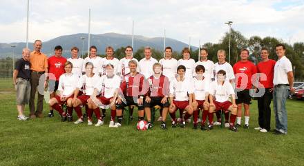 Fussball Kaerntner Liga. SK St. Andrae/WAC. Mannschaftsfoto. St. Andrae, am 25.8.2007.
Foto: Kuess
---
pressefotos, pressefotografie, kuess, qs, qspictures, sport, bild, bilder, bilddatenbank