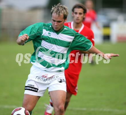 Fussball Kaerntner Liga. Landskron gegen Lendorf. Bernhard Wulz (Landskron). Landskron, am 1.9.2007.
Foto: Kuess 
---
pressefotos, pressefotografie, kuess, qs, qspictures, sport, bild, bilder, bilddatenbank