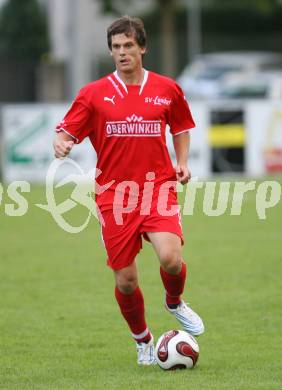 Fussball Kaerntner Liga. Landskron gegen Lendorf. Christian Huber (Lendorf). Landskron, am 1.9.2007.
Foto: Kuess 
---
pressefotos, pressefotografie, kuess, qs, qspictures, sport, bild, bilder, bilddatenbank