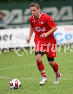 Fussball Kaerntner Liga. Landskron gegen Lendorf. Bernhard Abwerzger (Lendorf). Landskron, am 1.9.2007.
Foto: Kuess 
---
pressefotos, pressefotografie, kuess, qs, qspictures, sport, bild, bilder, bilddatenbank