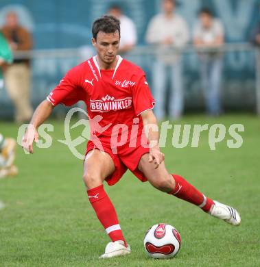 Fussball Kaerntner Liga. Landskron gegen Lendorf. Daniel Hofer (Lendorf). Landskron, am 1.9.2007.
Foto: Kuess 
---
pressefotos, pressefotografie, kuess, qs, qspictures, sport, bild, bilder, bilddatenbank