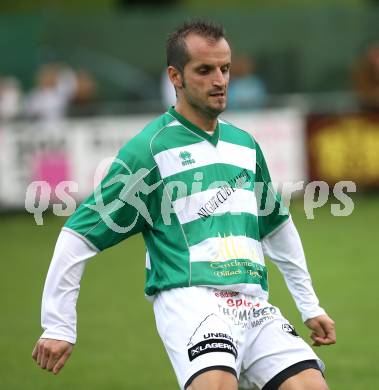 Fussball Kaerntner Liga. Landskron gegen Lendorf. Peter Hohenberger (Landskron). Landskron, am 1.9.2007.
Foto: Kuess 
---
pressefotos, pressefotografie, kuess, qs, qspictures, sport, bild, bilder, bilddatenbank