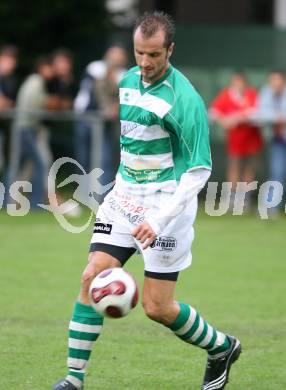 Fussball Kaerntner Liga. Landskron gegen Lendorf. Peter Hofer (Landskron). Landskron, am 1.9.2007.
Foto: Kuess 
---
pressefotos, pressefotografie, kuess, qs, qspictures, sport, bild, bilder, bilddatenbank