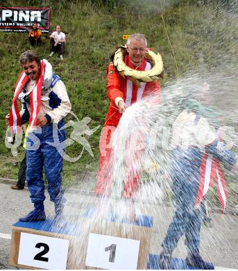 Motorsport. Mountain Race Simonhoehe. Bergrennen.  Vladimir Stankovic (Slowenien),Hermann Waldy (Oesterreich), Marietto Nalon (Italien). Simonhoehe, am 2.9.2007.
Foto: Kuess
---
pressefotos, pressefotografie, kuess, qs, qspictures, sport, bild, bilder, bilddatenbank