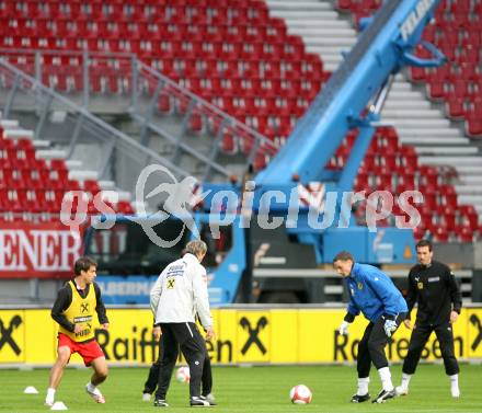 Fussball. Trainingslager Nationalteam Oesterreich. Abschlusstraining Stadion Klagenfurt. Klagenfurt, am 6.9.2007.
Foto: Kuess
---
pressefotos, pressefotografie, kuess, qs, qspictures, sport, bild, bilder, bilddatenbank