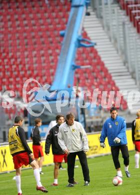 Fussball. Trainingslager Nationalteam Oesterreich. Abschlusstraining Stadion Klagenfurt. Klagenfurt, am 6.9.2007.
Foto: Kuess
---
pressefotos, pressefotografie, kuess, qs, qspictures, sport, bild, bilder, bilddatenbank