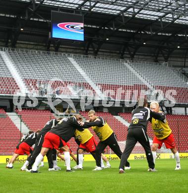 Fussball. Trainingslager Nationalteam Oesterreich. Abschlusstraining Stadion Klagenfurt. Klagenfurt, am 6.9.2007.
Foto: Kuess
---
pressefotos, pressefotografie, kuess, qs, qspictures, sport, bild, bilder, bilddatenbank