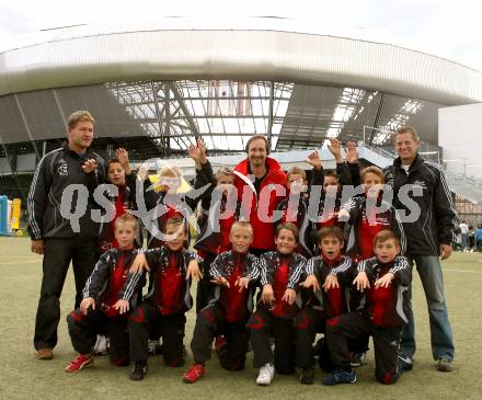 Fussball. Laenderspiel Oesterreich gegen Japan. FCK U12, Sportlandesrat Wolfgang Schantl.  Klagenfurt, am 7.9.2007.
Foto: Kuess
---
pressefotos, pressefotografie, kuess, qs, qspictures, sport, bild, bilder, bilddatenbank