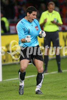 Fussball. Laenderspiel Oesterreich gegen Japan. Jubel Helge Payer (Oesterreich).  Klagenfurt, am 7.9.2007.
Foto: Kuess
---
pressefotos, pressefotografie, kuess, qs, qspictures, sport, bild, bilder, bilddatenbank