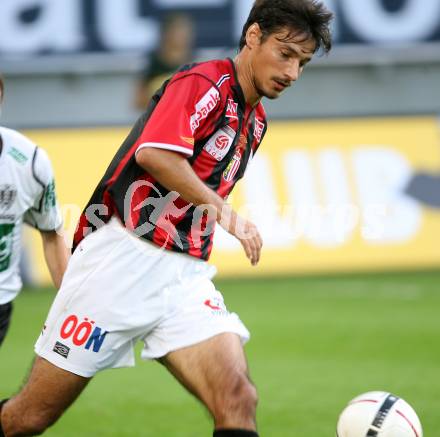 Fussball Bundesliga. SK Austria Kaernten gegen LASK Linz. Ivica Vastic (LASK). Hypo Group Arena. Klagenfurt, am 22.9.2007.
Foto: Kuess 
---
pressefotos, pressefotografie, kuess, qs, qspictures, sport, bild, bilder, bilddatenbank