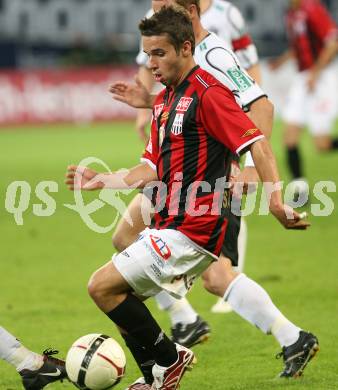 Fussball Bundesliga. SK Austria Kaernten gegen LASK Linz. Christoph Saurer (LASK). Hypo Group Arena. Klagenfurt, am 22.9.2007.
Foto: Kuess 
---
pressefotos, pressefotografie, kuess, qs, qspictures, sport, bild, bilder, bilddatenbank