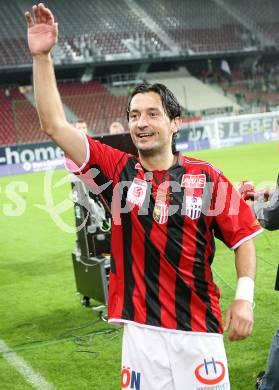 Fussball Bundesliga. SK Austria Kaernten gegen LASK Linz. Almedin Hota (LASK). Hypo Group Arena. Klagenfurt, am 22.9.2007.
Foto: Kuess 
---
pressefotos, pressefotografie, kuess, qs, qspictures, sport, bild, bilder, bilddatenbank