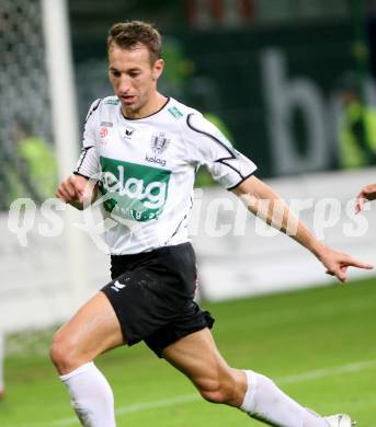 Fussball Bundesliga. SK Austria Kaernten gegen LASK Linz. Manuel Ortlechner (Kaernten). Hypo Group Arena. Klagenfurt, am 22.9.2007.
Foto: Kuess 
---
pressefotos, pressefotografie, kuess, qs, qspictures, sport, bild, bilder, bilddatenbank