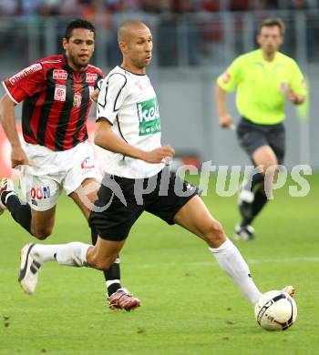 Fussball Bundesliga. SK Austria Kaernten gegen LASK Linz. Patrick Wolf (Kaernten). Hypo Group Arena. Klagenfurt, am 22.9.2007.
Foto: Kuess 
---
pressefotos, pressefotografie, kuess, qs, qspictures, sport, bild, bilder, bilddatenbank