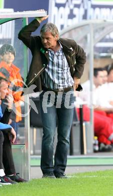 Fussball Bundesliga. SK Austria Kaernten gegen LASK Linz. Trainer Walter Schachner (Kaernten). Hypo Group Arena. Klagenfurt, am 22.9.2007.
Foto: Kuess 
---
pressefotos, pressefotografie, kuess, qs, qspictures, sport, bild, bilder, bilddatenbank