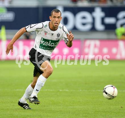 Fussball Bundesliga. SK Austria Kaernten gegen LASK Linz. Christian Prawda (Kaernten). Hypo Group Arena. Klagenfurt, am 22.9.2007.
Foto: Kuess 
---
pressefotos, pressefotografie, kuess, qs, qspictures, sport, bild, bilder, bilddatenbank