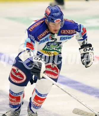 Erste Bank Eishockey Bundesliga. VSV gegen Alba Volan Fetiva. Marc Brown (VSV). Villach, am 27.9.2007.
Foto: Kuess
---
pressefotos, pressefotografie, kuess, qs, qspictures, sport, bild, bilder, bilddatenbank