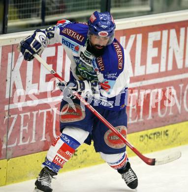 Erste Bank Eishockey Bundesliga. VSV gegen Alba Volan Fetiva. Markus Peintner (VSV). Villach, am 27.9.2007.
Foto: Kuess
---
pressefotos, pressefotografie, kuess, qs, qspictures, sport, bild, bilder, bilddatenbank