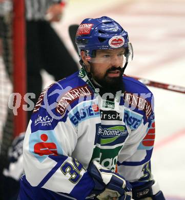 Erste Bank Eishockey Bundesliga. VSV gegen Alba Volan Fetiva. Markus Peintner (VSV). Villach, am 27.9.2007.
Foto: Kuess
---
pressefotos, pressefotografie, kuess, qs, qspictures, sport, bild, bilder, bilddatenbank