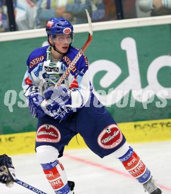 Erste Bank Eishockey Bundesliga. VSV gegen Alba Volan Fetiva. Michael Raffl (VSV). Villach, am 27.9.2007.
Foto: Kuess
---
pressefotos, pressefotografie, kuess, qs, qspictures, sport, bild, bilder, bilddatenbank