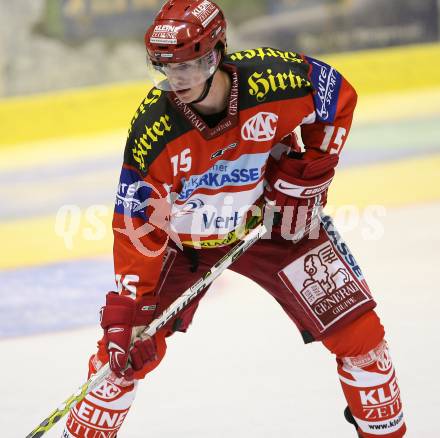 Erste Bank Eishockey Bundesliga. KAC gegen EHC Liwest Linz. Paul Schellander (KAC). Klagenfurt, am 28.9.2007.
Foto: Kuess
---
pressefotos, pressefotografie, kuess, qs, qspictures, sport, bild, bilder, bilddatenbank