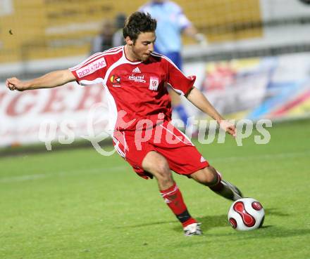 Fussball Red Zac. FC Kaernten gegen FC Gratkorn. Helmut Koenig (FCK). Klagenfurt, am 28.9.2007.
Foto: Kuess
---
pressefotos, pressefotografie, kuess, qs, qspictures, sport, bild, bilder, bilddatenbank