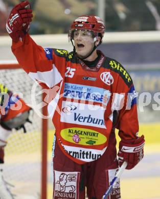 Erste Bank Eishockey Bundesliga. KAC gegen EHC Liwest Linz. Kirk Furey (KAC). Klagenfurt, am 28.9.2007.
Foto: Kuess
---
pressefotos, pressefotografie, kuess, qs, qspictures, sport, bild, bilder, bilddatenbank