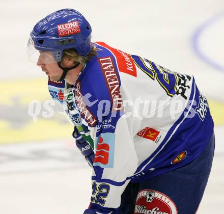 Erste Bank Eishockey Bundesliga. VSV gegen Alba Volan Fetiva. Thomas Pfeffer (VSV). Villach, am 27.9.2007.
Foto: Kuess
---
pressefotos, pressefotografie, kuess, qs, qspictures, sport, bild, bilder, bilddatenbank