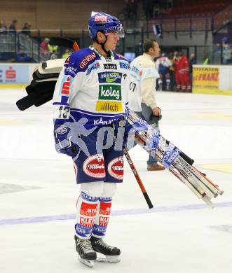 Erste Bank Eishockey Bundesliga. VSV gegen Alba Volan Fetiva. Benjamin Petrik (VSV). Villach, am 27.9.2007.
Foto: Kuess
---
pressefotos, pressefotografie, kuess, qs, qspictures, sport, bild, bilder, bilddatenbank