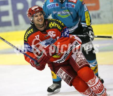 Erste Bank Eishockey Bundesliga. KAC gegen EHC Liwest Linz. Gregor Hager (KAC). Klagenfurt, am 28.9.2007.
Foto: Kuess
---
pressefotos, pressefotografie, kuess, qs, qspictures, sport, bild, bilder, bilddatenbank