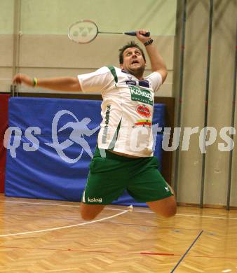 Badminton Bundesliga. ASKOE Kelag Kaernten. Peter Kreulitsch. Klagenfurt, am 4.10.2007.
Foto: Kuess
---
pressefotos, pressefotografie, kuess, qs, qspictures, sport, bild, bilder, bilddatenbank