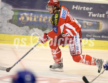 Erste Bank Eishockey Bundesliga. KAC gegen VSV. Christian Ban (KAC). Klagenfurt, am 4.10.2007.
Foto: Kuess
---
pressefotos, pressefotografie, kuess, qs, qspictures, sport, bild, bilder, bilddatenbank