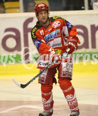 Erste Bank Eishockey Bundesliga. KAC gegen VSV. Jeffrey Tory (KAC). Klagenfurt, am 4.10.2007.
Foto: Kuess
---
pressefotos, pressefotografie, kuess, qs, qspictures, sport, bild, bilder, bilddatenbank