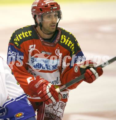 Erste Bank Eishockey Bundesliga. KAC gegen VSV. Andrew Schneider (KAC). Klagenfurt, am 4.10.2007.
Foto: Kuess
---
pressefotos, pressefotografie, kuess, qs, qspictures, sport, bild, bilder, bilddatenbank