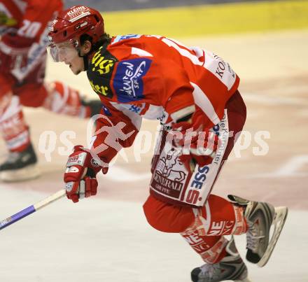 Erste Bank Eishockey Bundesliga. KAC gegen VSV. Christian Ban (KAC). Klagenfurt, am 4.10.2007.
Foto: Kuess
---
pressefotos, pressefotografie, kuess, qs, qspictures, sport, bild, bilder, bilddatenbank