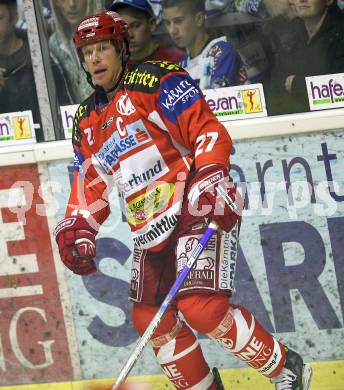 Erste Bank Eishockey Bundesliga. KAC gegen VSV. Jeremy Rebek (KAC). Klagenfurt, am 4.10.2007.
Foto: Kuess
---
pressefotos, pressefotografie, kuess, qs, qspictures, sport, bild, bilder, bilddatenbank