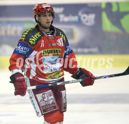 Erste Bank Eishockey Bundesliga. KAC gegen VSV. Christoph Harand (KAC). Klagenfurt, am 4.10.2007.
Foto: Kuess
---
pressefotos, pressefotografie, kuess, qs, qspictures, sport, bild, bilder, bilddatenbank