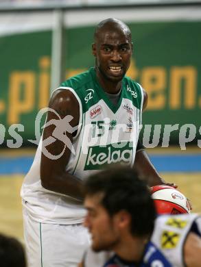 Basketball Bundesliga. Woerthersee Piraten gegen Team Swans Gmunden. Marquis Wright (Piraten). Klagenfurt, am 6.10.2007.
Foto: Kuess
---
pressefotos, pressefotografie, kuess, qs, qspictures, sport, bild, bilder, bilddatenbank