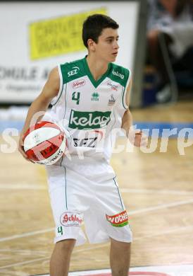 Basketball Bundesliga. Woerthersee Piraten gegen Team Swans Gmunden. Martin Breithuber (Piraten). Klagenfurt, am 6.10.2007.
Foto: Kuess
---
pressefotos, pressefotografie, kuess, qs, qspictures, sport, bild, bilder, bilddatenbank