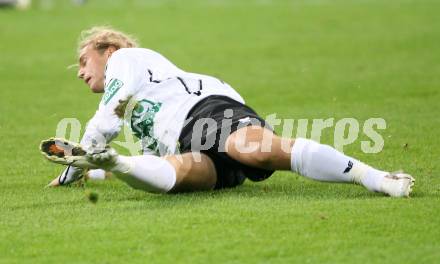 Fussball Bundesliga. SK Austria kaernten gegen Rapid Wien. Lukas Moessner (Kaernten). Klagenfurt, am 7.10.2007.
Foto: Kuess
---
pressefotos, pressefotografie, kuess, qs, qspictures, sport, bild, bilder, bilddatenbank