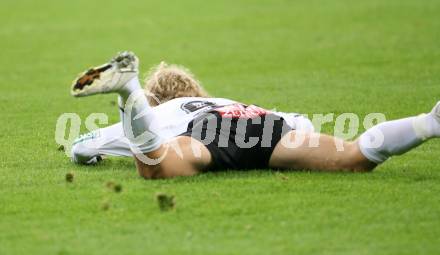 Fussball Bundesliga. SK Austria kaernten gegen Rapid Wien. Lukas Moessner (Kaernten). Klagenfurt, am 7.10.2007.
Foto: Kuess
---
pressefotos, pressefotografie, kuess, qs, qspictures, sport, bild, bilder, bilddatenbank