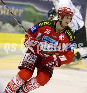 Erste Bank Eishockey Bundesliga. KAC gegen Alba Volan. Mike Craig (KAC) . Klagenfurt, am 9.10.2007.
Foto: Kuess
---
pressefotos, pressefotografie, kuess, qs, qspictures, sport, bild, bilder, bilddatenbank