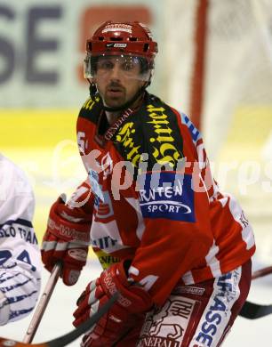 Erste Bank Eishockey Bundesliga. KAC gegen Alba Volan. Andrew Schneider(KAC) . Klagenfurt, am 9.10.2007.
Foto: Kuess
---
pressefotos, pressefotografie, kuess, qs, qspictures, sport, bild, bilder, bilddatenbank