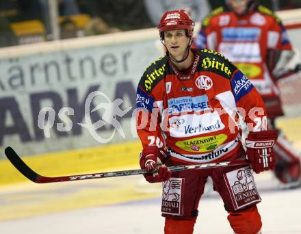 Erste Bank Eishockey Bundesliga. KAC gegen Alba Volan. Mike Craig (KAC). Klagenfurt, am 9.10.2007.
Foto: Kuess
---
pressefotos, pressefotografie, kuess, qs, qspictures, sport, bild, bilder, bilddatenbank