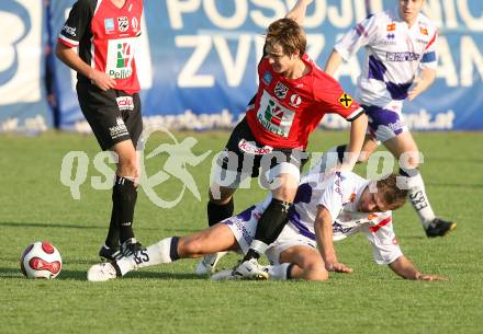 Fussball Regionalliga Mitte. SAK gegen WAC-St. Andrae. Rudi Schoenherr (SAK), Rok Roj (WAC/St. Andrae). Klagenfurt, 13.10.2007
Foto: Kuess
---
pressefotos, pressefotografie, kuess, qs, qspictures, sport, bild, bilder, bilddatenbank