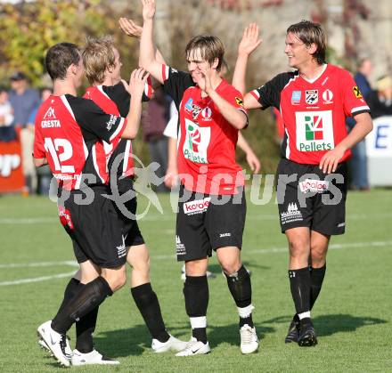 Fussball Regionalliga Mitte. SAK gegen WAC-St. Andrae. Torjubel St. Andrae.
Klagenfurt, 13.10.2007
Foto: Kuess
---
pressefotos, pressefotografie, kuess, qs, qspictures, sport, bild, bilder, bilddatenbank