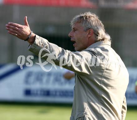 Fussball Regionalliga Mitte. SAK gegen WAC-St. Andrae.  Trainer Peter Hrstic (St. Andrae).  Klagenfurt, 13.10.2007
Foto: Kuess
---
pressefotos, pressefotografie, kuess, qs, qspictures, sport, bild, bilder, bilddatenbank