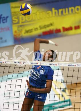 Volleyball Bundesliga. ATSC Wildcats gegen Zok Rijeka.  Holness Tasha Sherline (Wildcats). Klagenfurt, 13.10.2007
Foto: Kuess
---
pressefotos, pressefotografie, kuess, qs, qspictures, sport, bild, bilder, bilddatenbank