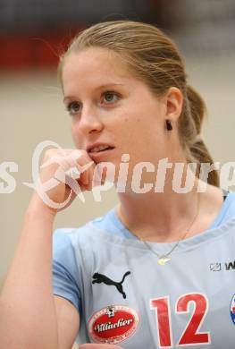 Volleyball Bundesliga. ATSC Wildcats gegen Zok Rijeka.  Elena Kaaden (Wildcats). Klagenfurt, 13.10.2007
Foto: Kuess
---
pressefotos, pressefotografie, kuess, qs, qspictures, sport, bild, bilder, bilddatenbank